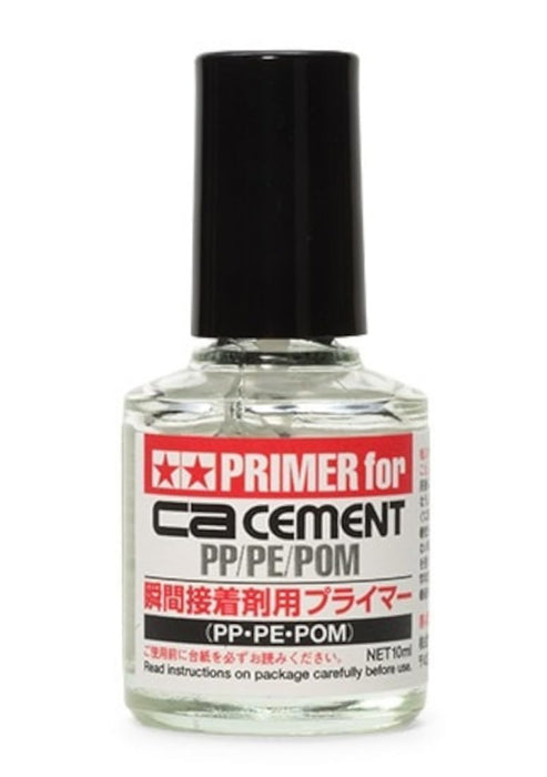 Apprêt adhésif instantané Tamiya PP/PE/POM 10 ml - Série adhésive pour modèle n° 180