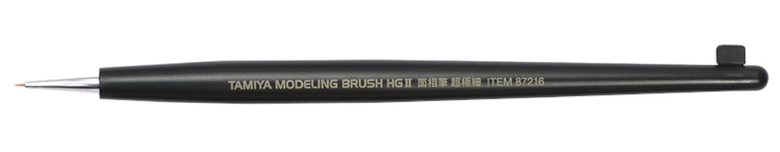 Pinceau de modelage ultra fin Tamiya HGII Face Brush Noir 87216