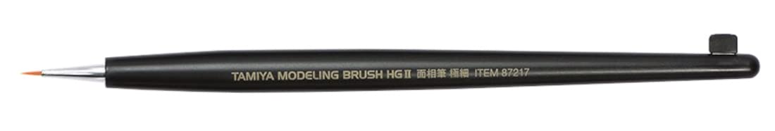 Tamiya Modeling Brush Hgii Face Brush Extra Fine 87217 Black