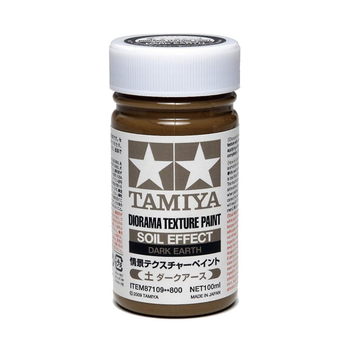 Tamiya Diorama Texture Paint Dark Earth 87109 - High-Quality Model Paint