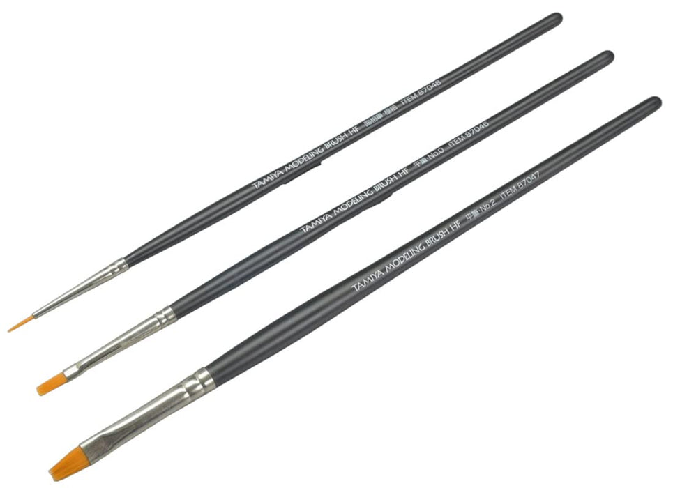 Tamiya Makeup Series No.67 Modeling Brush Hf Standard Set 87067