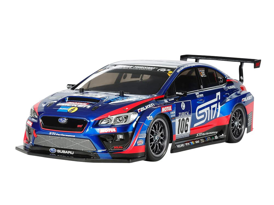 Voiture RC électrique Tamiya 1/10 Subaru WRX STI NBR Challenge TT-02 Châssis