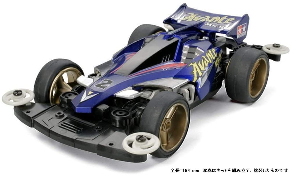 Kit de châssis de voiture de course Tamiya Mini 4Wd Pro Series Avante Mk.II MS 18614