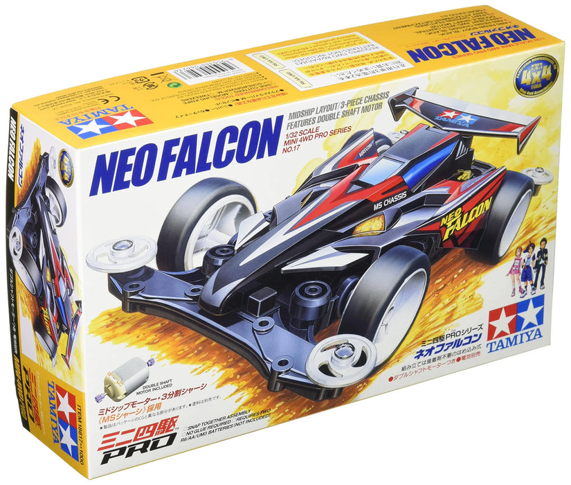 TAMIYA Mini 4Wd 1/32 Neo Falcon Ms Chassis- Japan Figure Store - #1 Bring To You The Best Japanese Goods