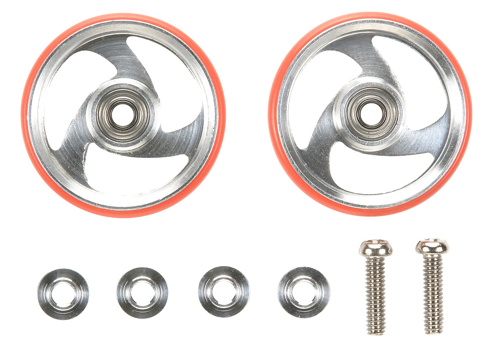 Tamiya Mini 4WD Special Edition Red 19mm Aluminum Bearing Roller 95326