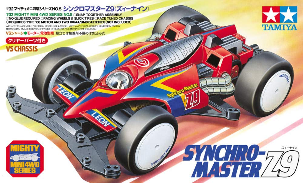 Tamiya Mini 4WD Édition Spéciale Synchro Master Z9 VS Châssis 95410