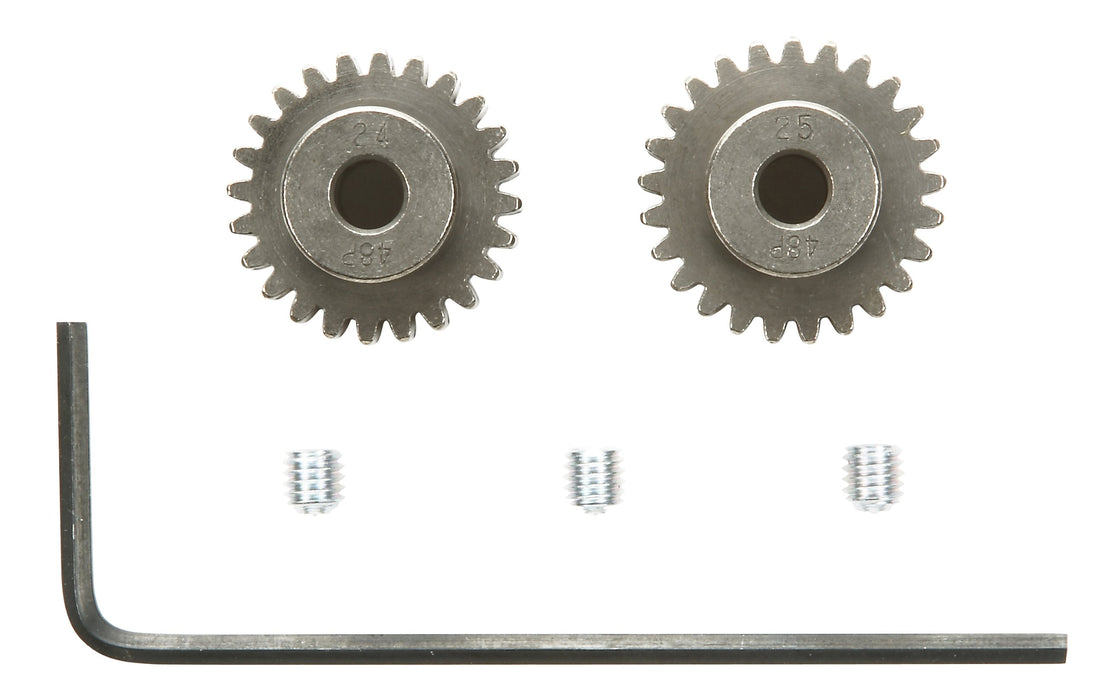 Tamiya Op.1218 48 Pitch Pinion Gears 24T 25T Hop-Up Options 54218