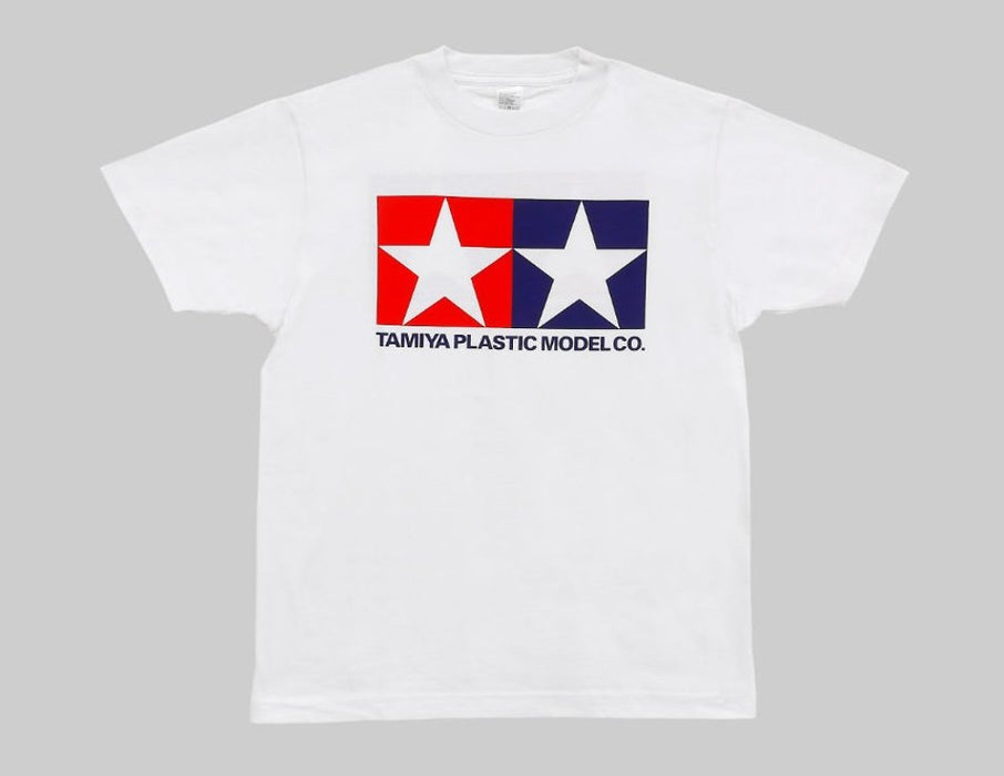 Tamiya T-Shirt S Weiß Baumwolle 66710 - Strapazierfähige Tamiya Originalbekleidung