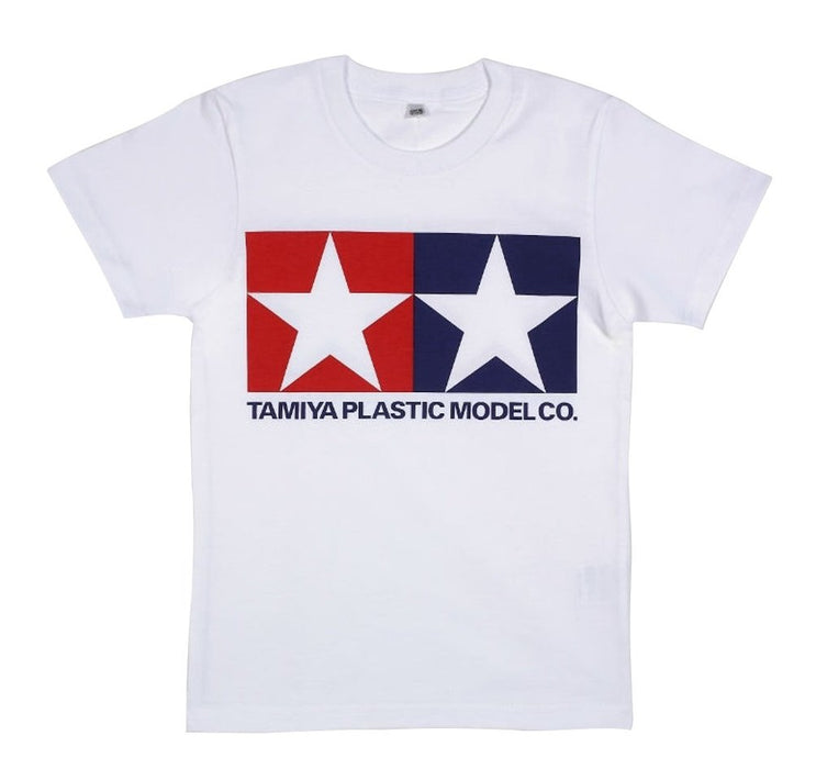 Tamiya Weißes Baumwoll-T-Shirt (SSS) 66782 | Freizeitkleidung für Bastler