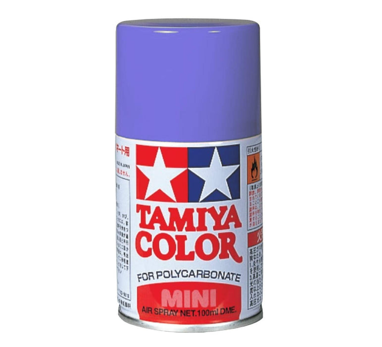 Peinture en aérosol pour polycarbonate anodisé violet Tamiya n° 51 PS-51 86051