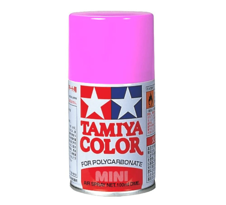 Peinture en aérosol polycarbonate Tamiya PS-11 rose 100 ml Peinture pour modèle 86011