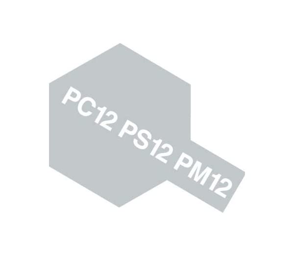 Peinture en aérosol argent polycarbonate Tamiya PS-12 86012