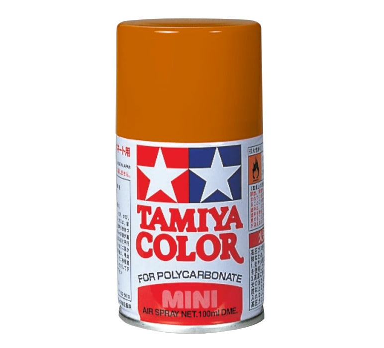 Peinture en aérosol pour maquettes Tamiya PS-14 Cuivre Polycarbonate 100 ml