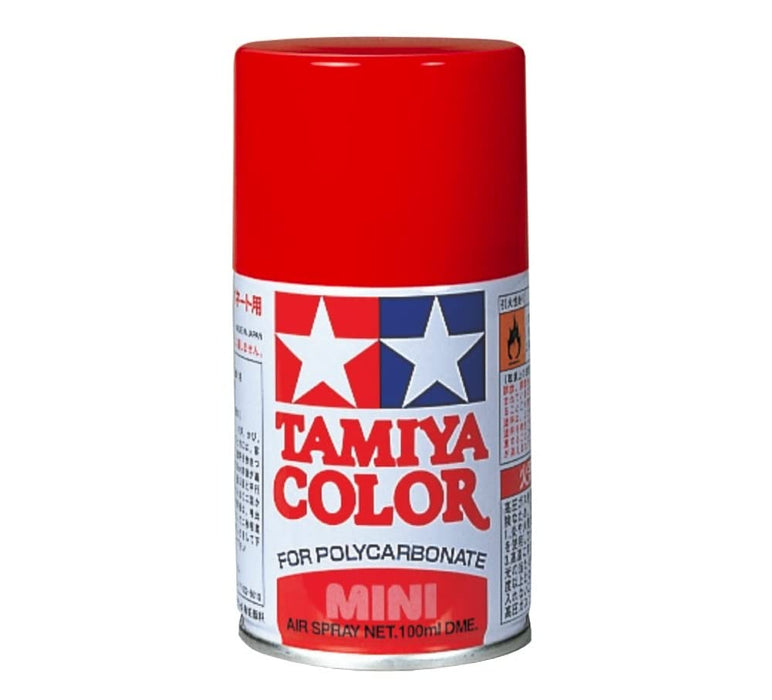 Tamiya Polycarbonat-Spray PS-15 Metallic-Rot Modellfarbe 86015