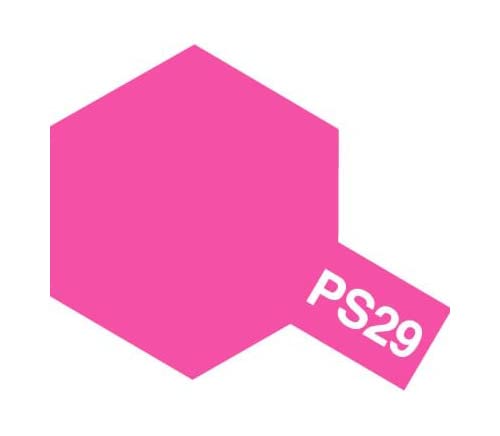 Peinture en aérosol pour polycarbonate Tamiya PS-29 Peinture pour maquette rose fluo 86029