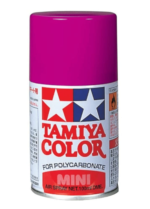 Peinture pour maquette Tamiya en polycarbonate en spray rouge cerise PS-33 100 ml