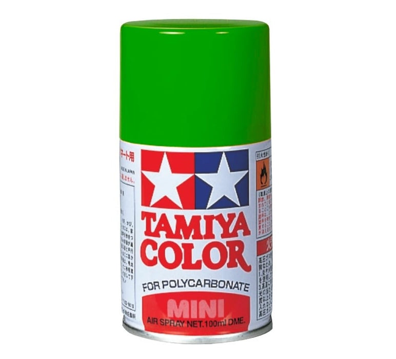 Peinture en aérosol pour polycarbonate Tamiya PS-44 Frost Green Modèle 86044