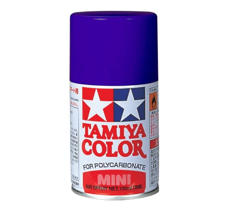 Bombe de peinture polycarbonate Tamiya PS-45 Frost Purple 100 ml - Modèle 86045