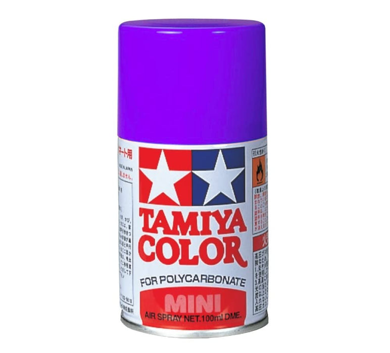 Peinture en aérosol pour maquette en polycarbonate violet/vert polarisé Tamiya Ps-46 86046