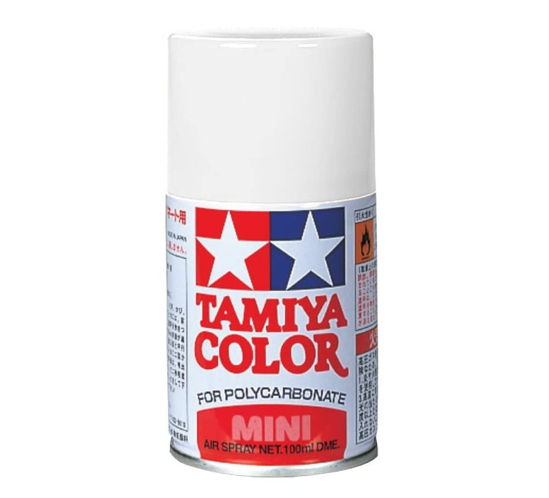 Tamiya Polycarbonate Spray PS-57 Pearl White Model Paint 86057