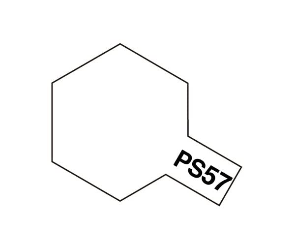 Peinture pour maquette Tamiya en polycarbonate PS-57, blanc nacré, 86057