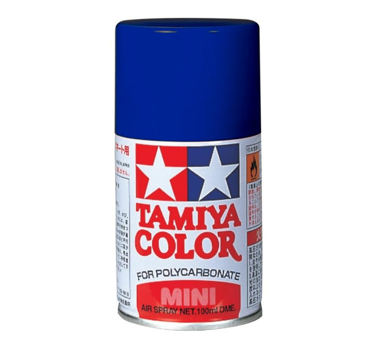 Tamiya PS-59 Dark Metallic Blue Polycarbonate Spray Paint Model 86059