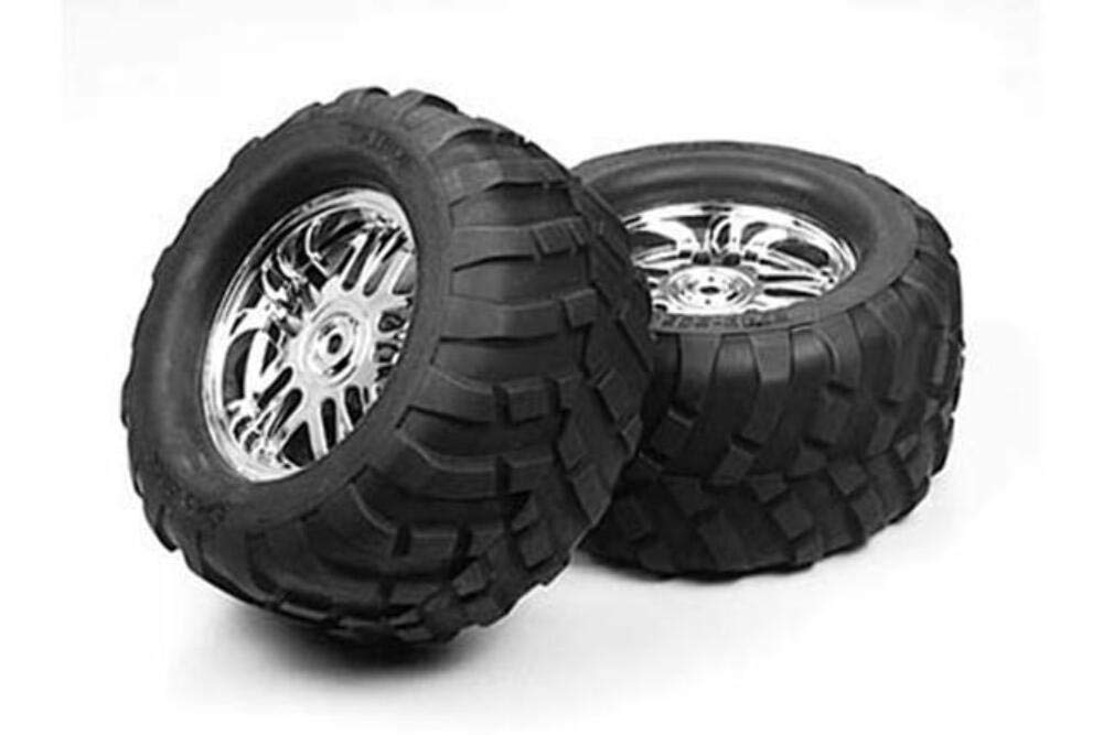 Tamiya R/C Spare Parts Lightweight Block Tires and Wheels 148/80