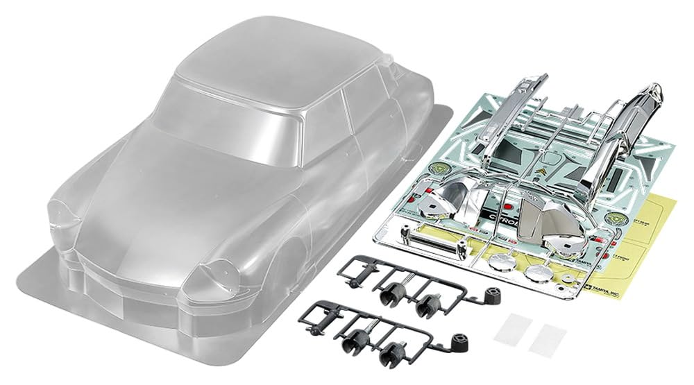 Tamiya RC Citroen DS 1/10 Kit de carrosserie non peinte 51730 Pièces de rechange