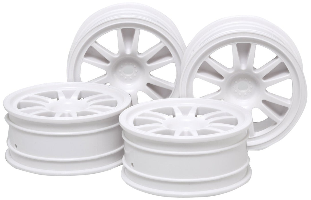 Tamiya 51299 Medium Narrow 12 Spoke Wheels 24mm +2 4 Pieces