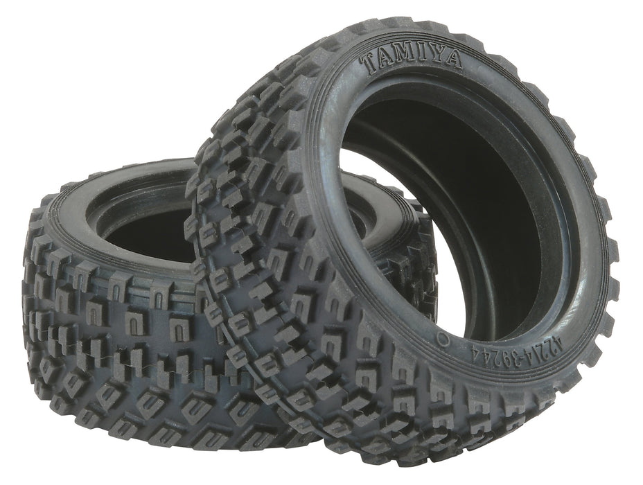 Tamiya 60D Rally Block Tire 51427 RC Spare Parts Durable Replacement