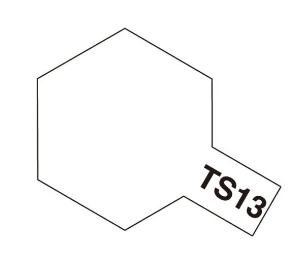 Peinture en aérosol Tamiya Ts-13 Clear Model 85013 Finition brillante à séchage rapide