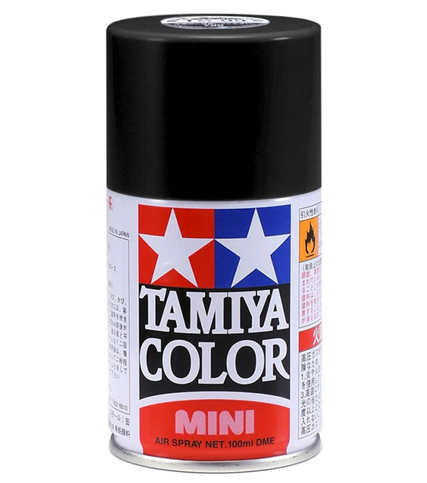 Peinture pour maquette Tamiya Spray Ts-14 Noir - 100 ml Finition Premium 85014