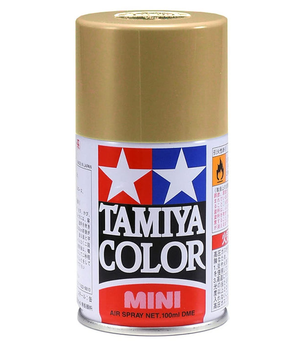 Peinture en aérosol pour maquettes Tamiya Ts-21 Gold 85021 - Solution de finition haut de gamme