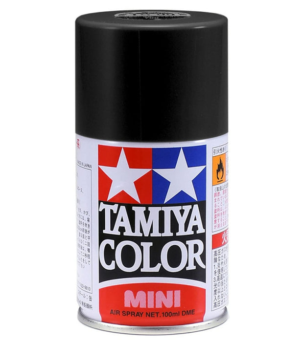 Peinture en aérosol noire semi-brillante pour maquette Tamiya Ts-29 85029