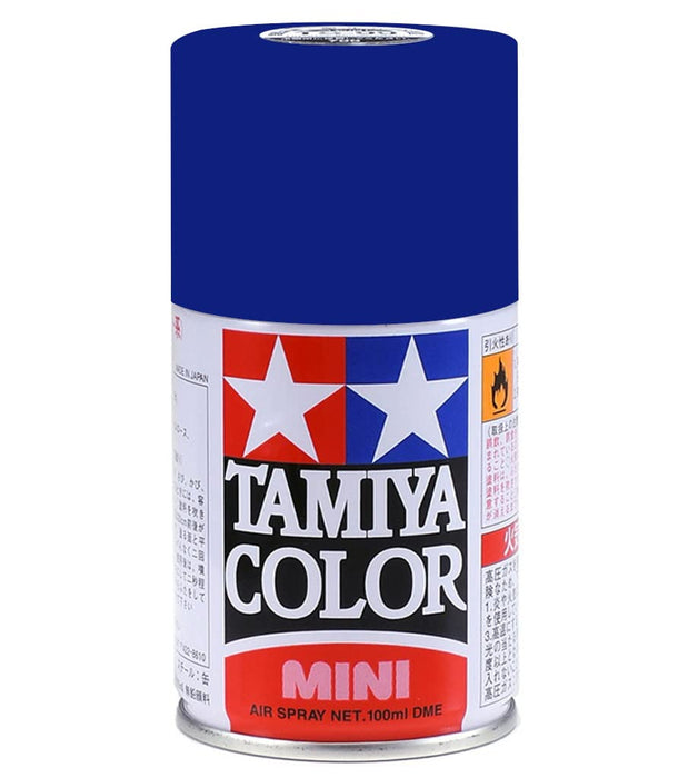 Peinture en aérosol Tamiya TS-51 Racing Blue 100 ml Peinture pour modèle réduit 85051