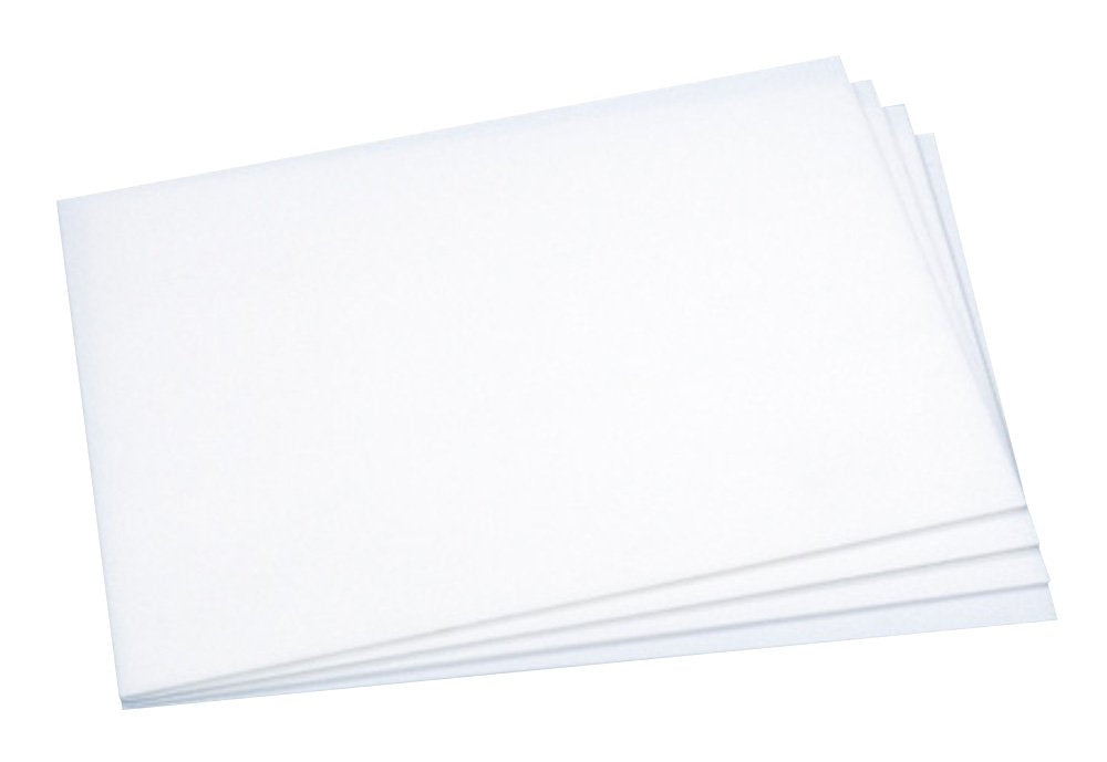 Tamiya Fun Craft White Plastic Sheet 0.5mm B4 Size - 4 Sheets (70123)