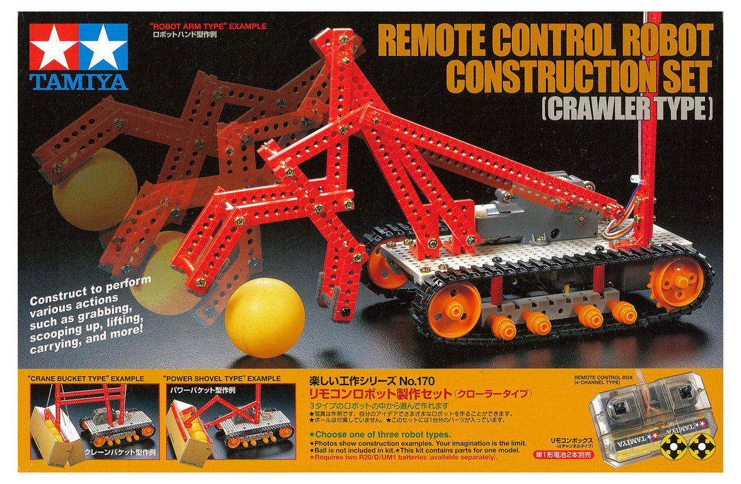 Tamiya Fun Craft Series No.1 70 Robot télécommandé type chenille