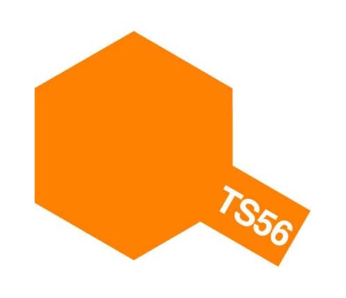 Peinture en aérosol Tamiya TS-56 Brilliant Orange 100 ml - Revêtement de modèle de haute qualité