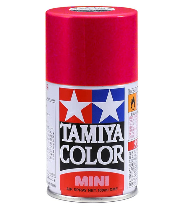 Peinture en aérosol rouge transparent Tamiya TS-74 100 ml