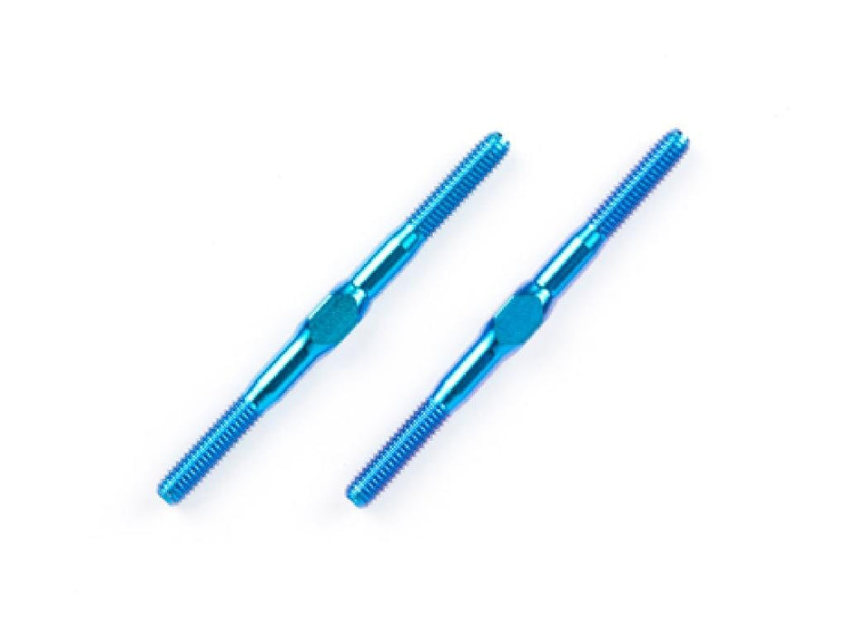 Tamiya TRF 3x42mm Blue Titanium Turnbuckle Shaft 42120