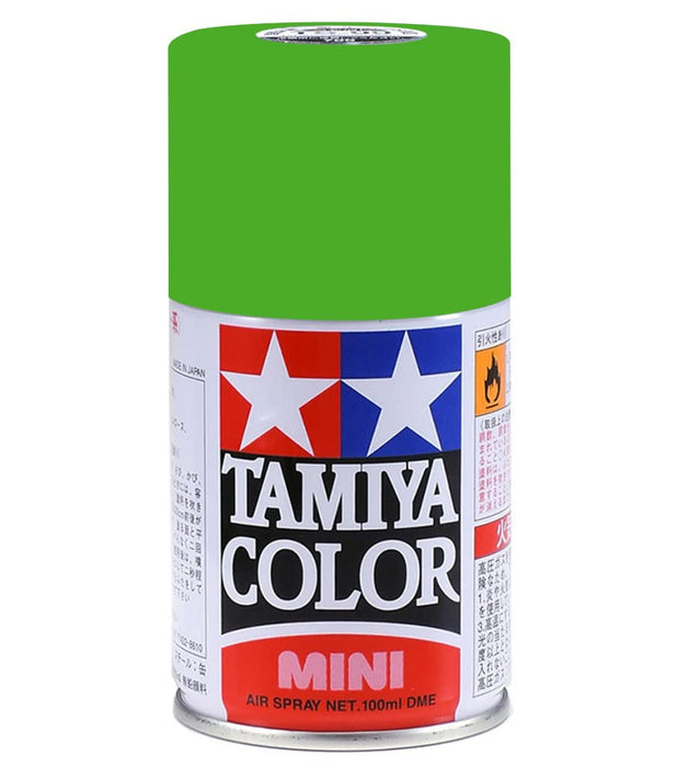 Bombe de peinture pour maquette Tamiya Ts-52 Candy Lime Green 85052