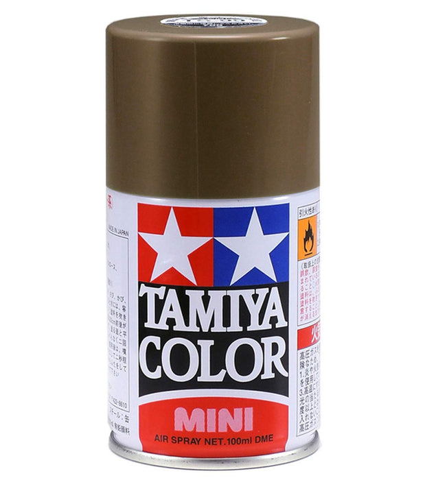 Tamiya Ts-90 Brown Spray Paint for Japan Ground Self-Defense Force Models 85090