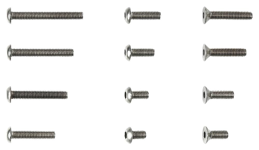 Tamiya Xm-01 Titanium Screw Set 47509 High Durability Screws