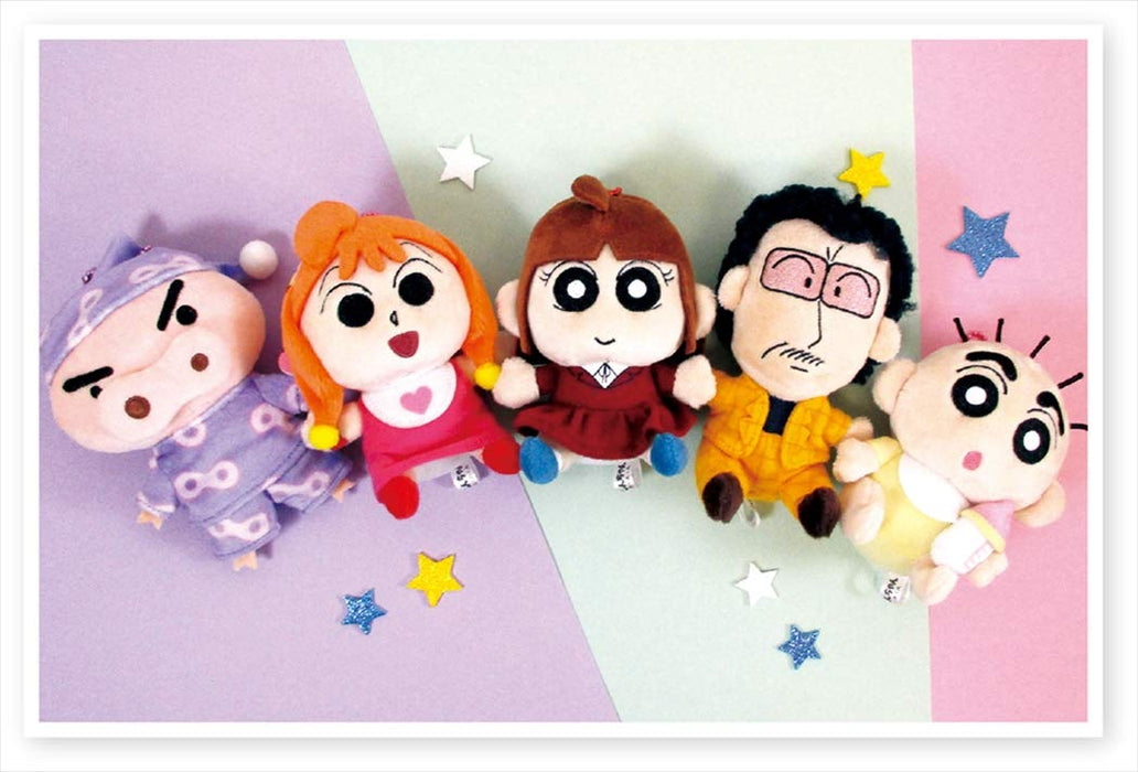 Tee&#39;S Factory Plush Mascot Crayon Shin-Chan Buriburizaemon Pajamas 5.5 X 8.8 X 14.5 Cm Ks-5541064Bp