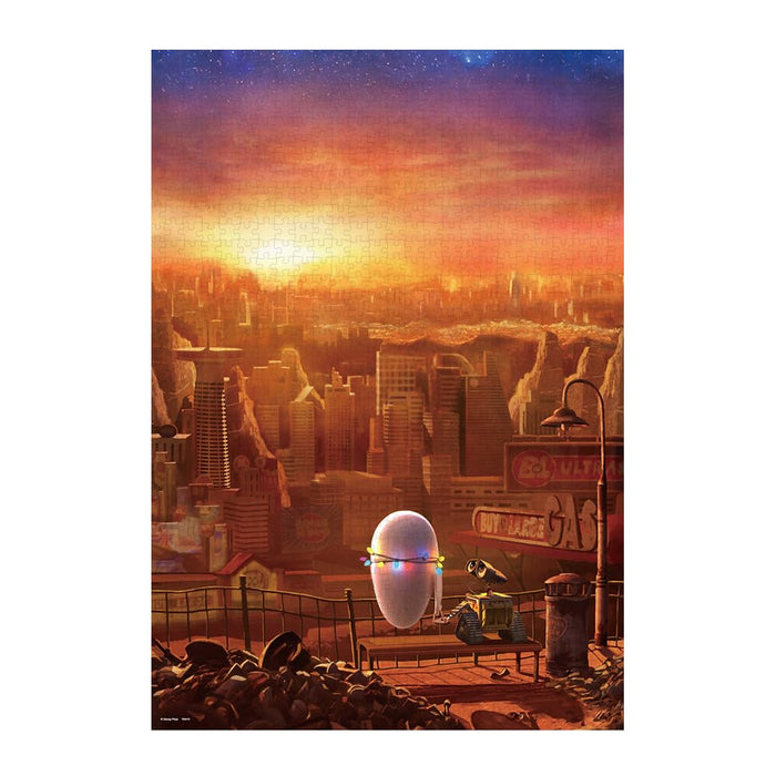 Tenyo 1000-Piece Disney Wall-E Jigsaw Puzzle 51x73.5cm with Glue & Spatula