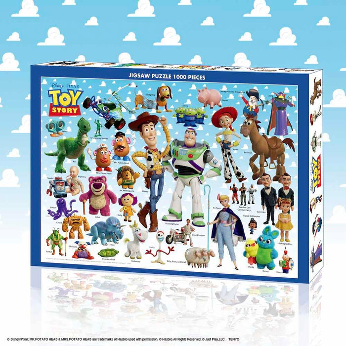 Tenyo Disney Toy Story 1000-Piece Jigsaw Puzzle with Glue and Spatula