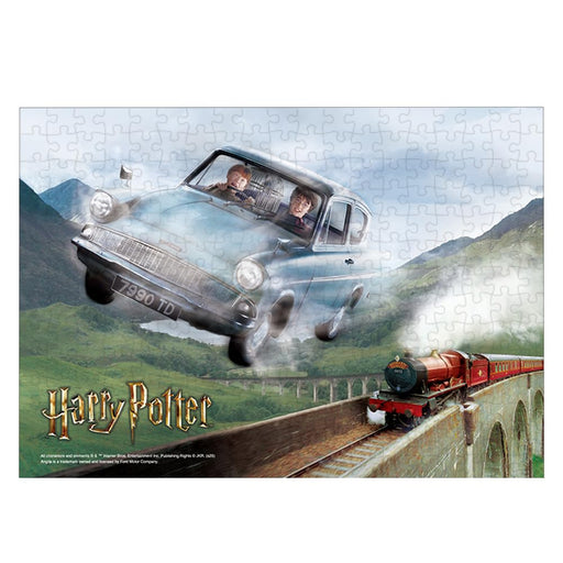 Tenyo 266-Piece Stained Art Jigsaw Puzzle Harry Potter with Frame & Stand