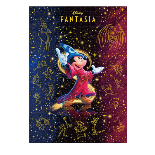 Tenyo Disney Fantasia 500-Piece Jigsaw Puzzle 35x49cm with Glue