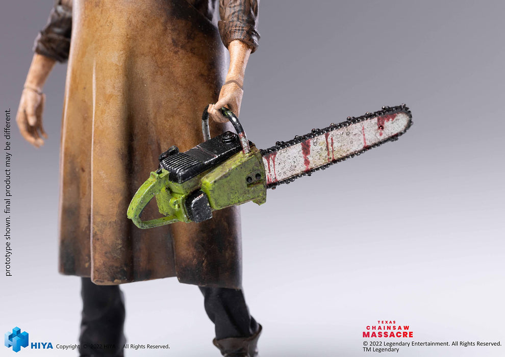 Hiya Toys Texas Chainsaw Massacre 1/18 Leatherface Action Figure Deluxe