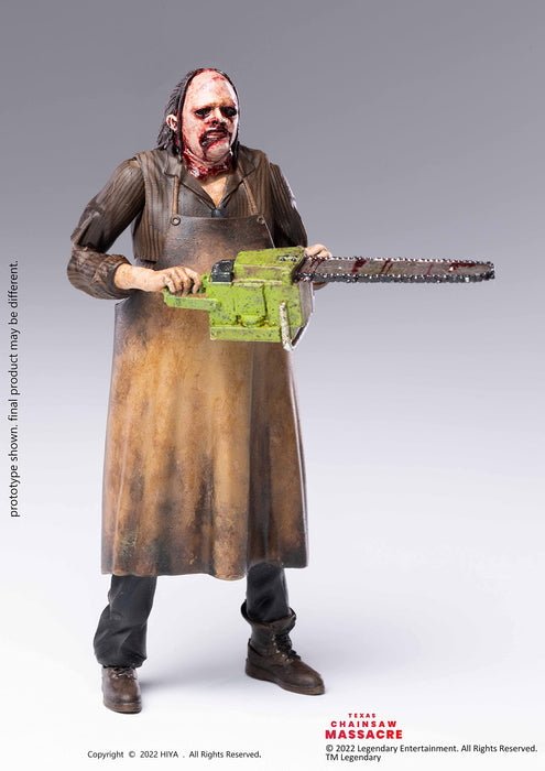 Hiya Toys Texas Chainsaw Massacre 1/18 Leatherface Action Figure Deluxe